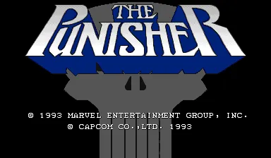 The Punisher (Capcom) – Titulní obrazovka