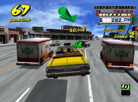 Crazy Taxi – Ze hry