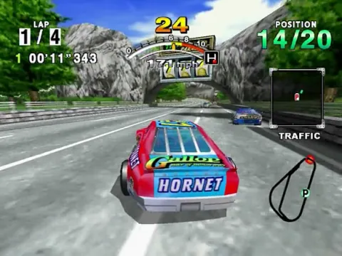 Daytona USA 2001 – In-game