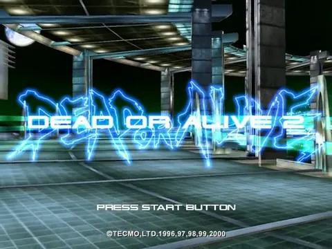 Dead or Alive 2 – Titulní obrazovka