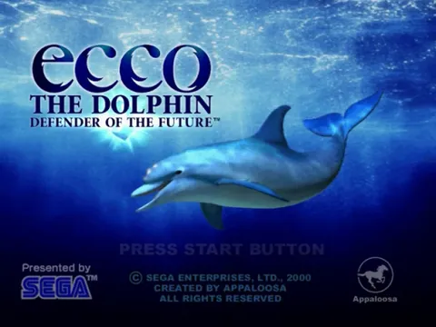 Ecco the Dolphin: Defender of the Future – Écran-titre