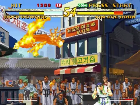Garou: Mark of the Wolves – In-game
