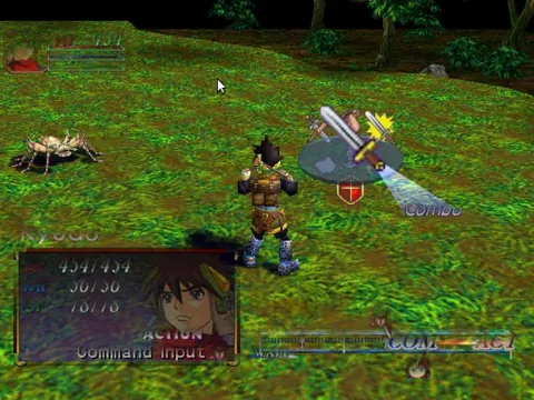Grandia II – En jeu