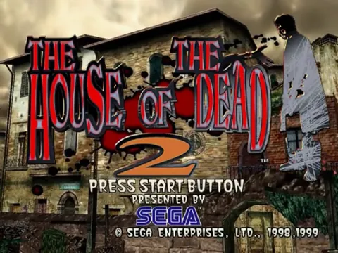 The House of the Dead 2 – Titulní obrazovka