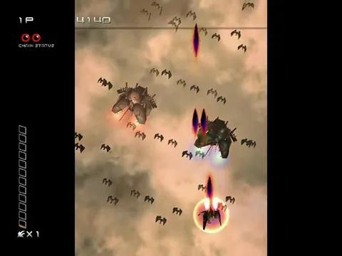 Ikaruga – En jeu