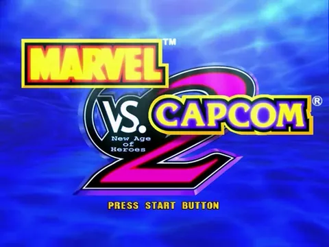 Marvel vs. Capcom 2 – Title screen
