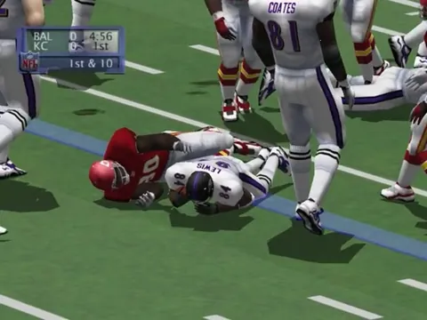 NFL 2K1 – In-game