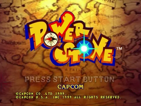 Power Stone 1 & 2 – Titelbildschirm