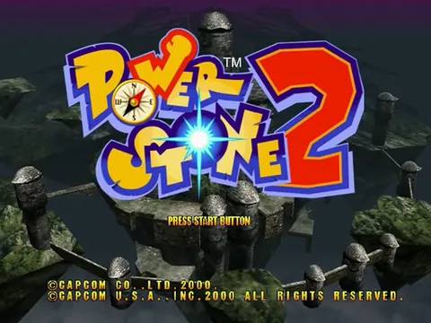 Power Stone 2 – Titelbildschirm