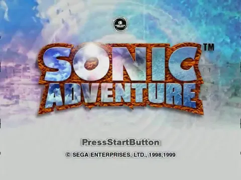 Sonic Adventure – Écran-titre