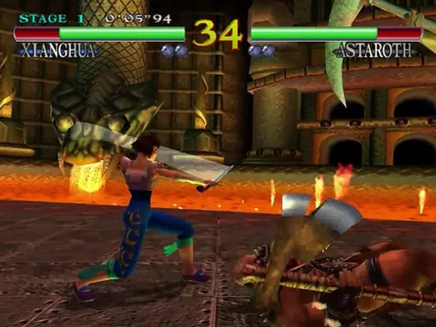 Soulcalibur – En jeu