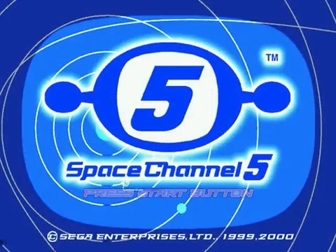 Space Channel 5 – Titelbildschirm
