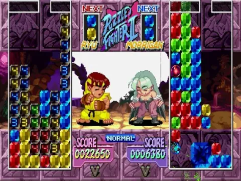 Super Puzzle Fighter II X – En jeu