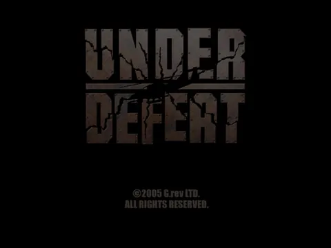 Under Defeat – Titulní obrazovka