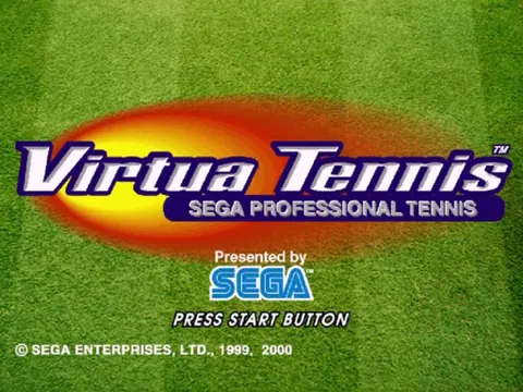 Virtua Tennis – Titulní obrazovka