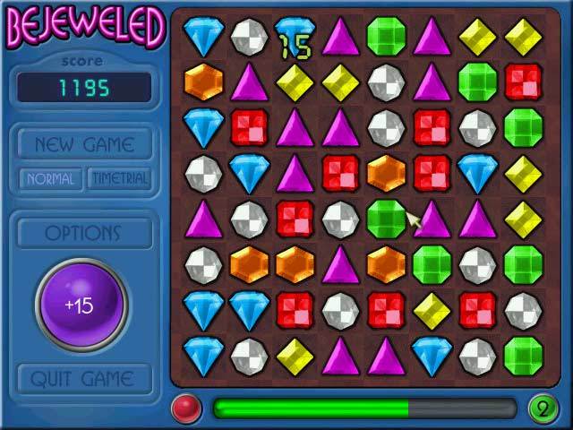Bejeweled – Aus dem Spiel