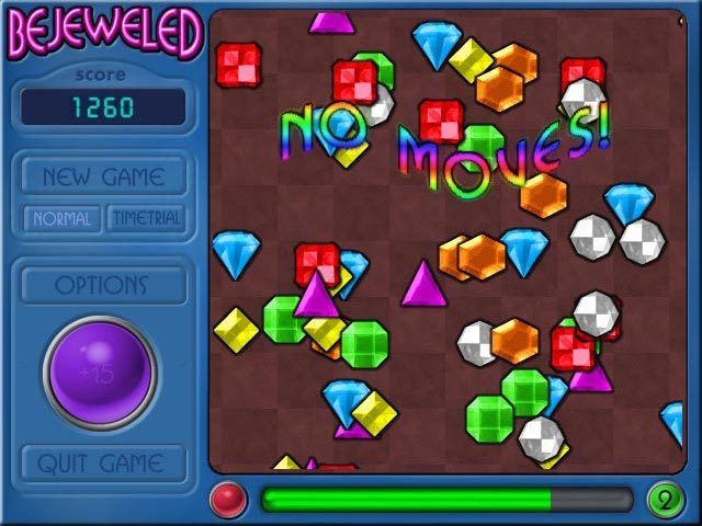 Bejeweled – Aus dem Spiel