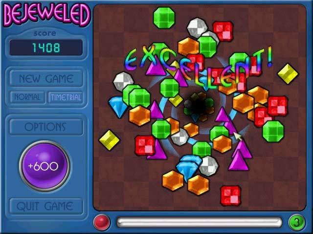 Bejeweled – Aus dem Spiel