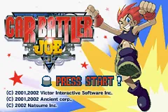 Car Battler Joe – Titelbildschirm
