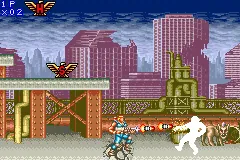 Contra Advance: The Alien Wars EX – Aus dem Spiel