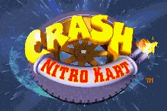 Crash Nitro Kart – Titulní obrazovka
