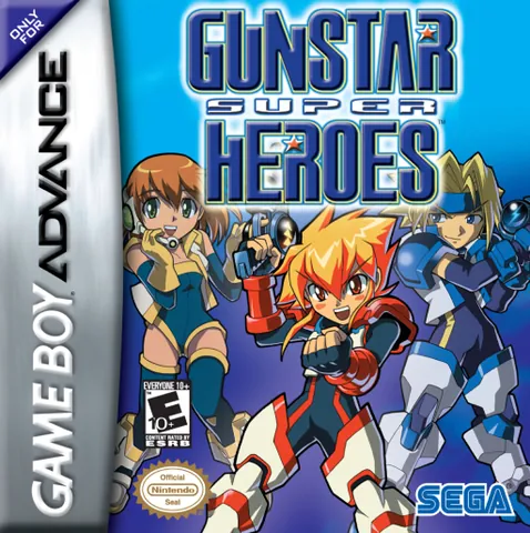 Gunstar Super Heroes – boxart