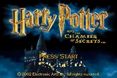 Harry Potter and the Chamber of Secrets – Title screen
