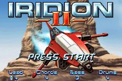 Iridion II – Title screen