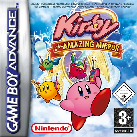 Kirby & the Amazing Mirror – boxart