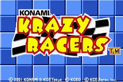 Konami Krazy Racers – Titulní obrazovka