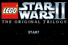 Lego Star Wars II: The Original Trilogy – Titulní obrazovka