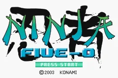 Ninja Five-O – Titulní obrazovka