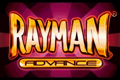 Rayman Advance – Titelbildschirm