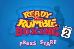 Ready 2 Rumble Boxing: Round 2 – Titulní obrazovka