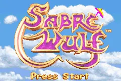 Sabre Wulf – Titulní obrazovka