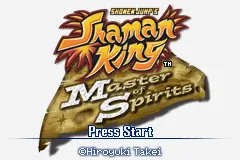 Shaman King: Master of Spirits – Écran-titre