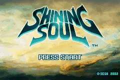 Shining Soul – Titelbildschirm