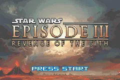 Star Wars Episode III: Revenge of the Sith – Titulní obrazovka