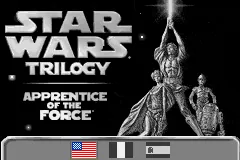Star Wars Trilogy: Apprentice of the Force – Title screen