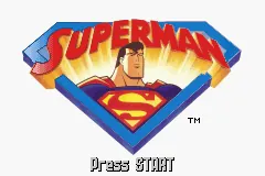 Superman: Countdown to Apokolips – Title screen