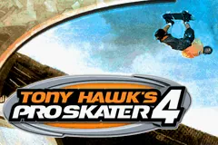 Tony Hawk's Pro Skater 4 – Titulní obrazovka