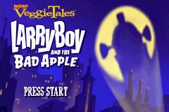 VeggieTales: LarryBoy and the Bad Apple – Titelbildschirm