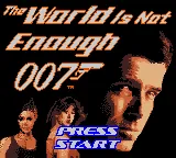 007: The World Is Not Enough – Titulní obrazovka