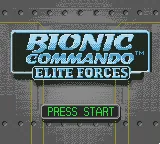 Bionic Commando: Elite Forces – Title screen
