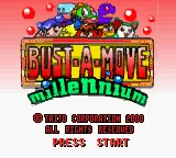 Bust-A-Move Millennium – Title screen