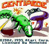 Centipede – Titelbildschirm