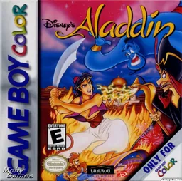 Disney's Aladdin (GBC) – boxart