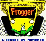 Frogger – Title screen