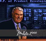 Madden NFL 2000 – Titelbildschirm