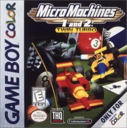 Micro Machines 1 and 2: Twin Turbo – boxart